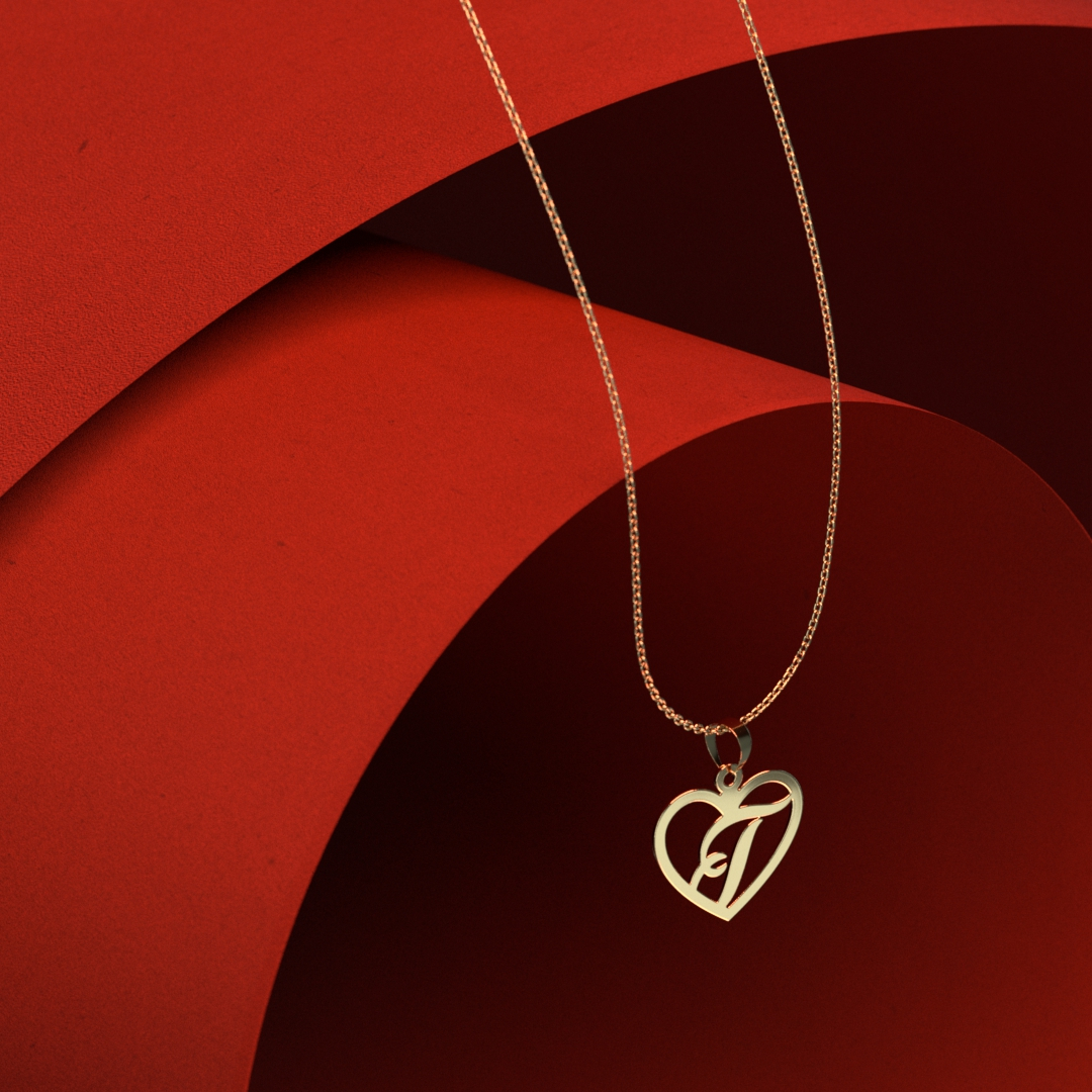 پلاک طلا 18 عیار زنانه مدل حرف t کد R339 - Image 5