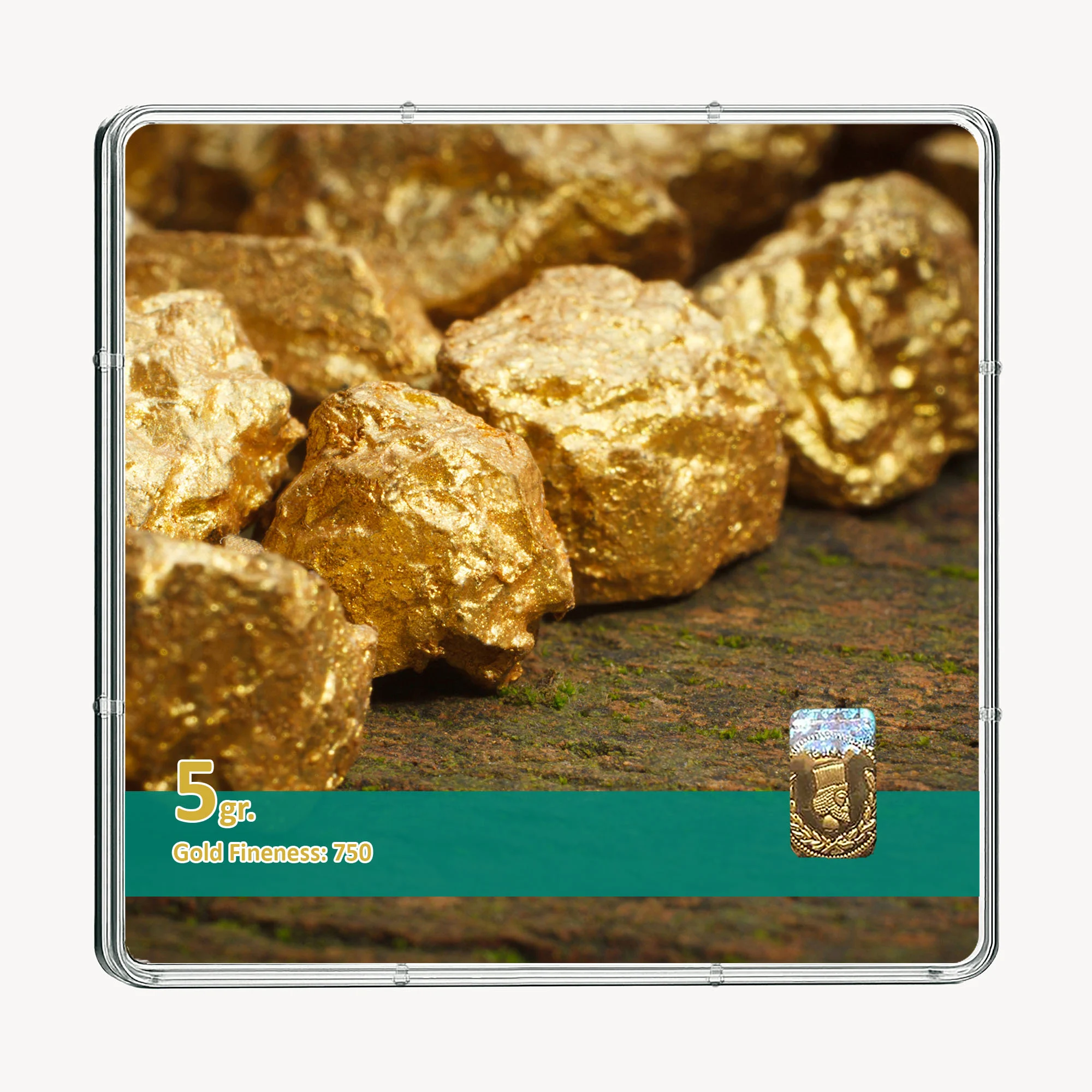 شمش طلا 18 عیار طلاشاپ مدل سکه و شمش کد BRF10012