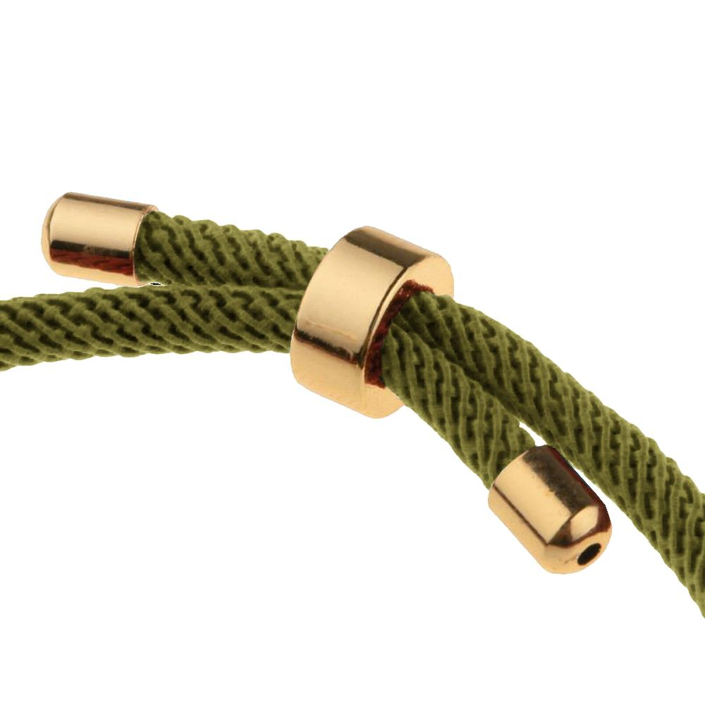 دستبند طلا 18 عیار زنانه مدل قلب کد R191 - Image 2