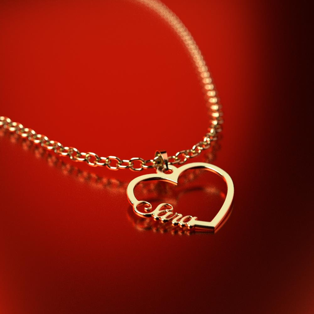 پلاک طلا 18 عیار زنانه مدل اسم سارا sara کد R250 - Image 2