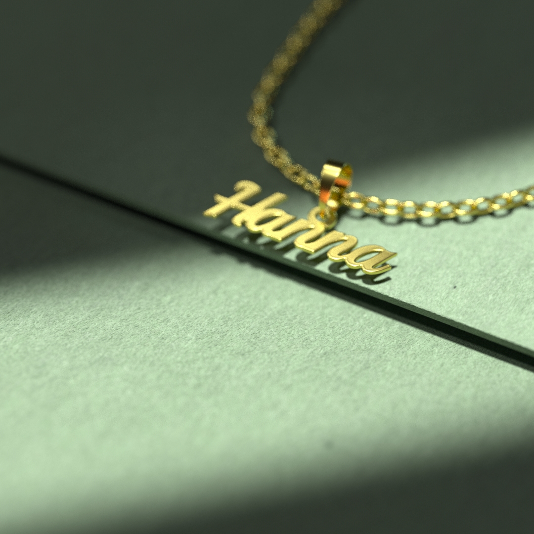 گردنبند طلا 18 عیار زنانه مدل Hanna کد R415 - Image 4