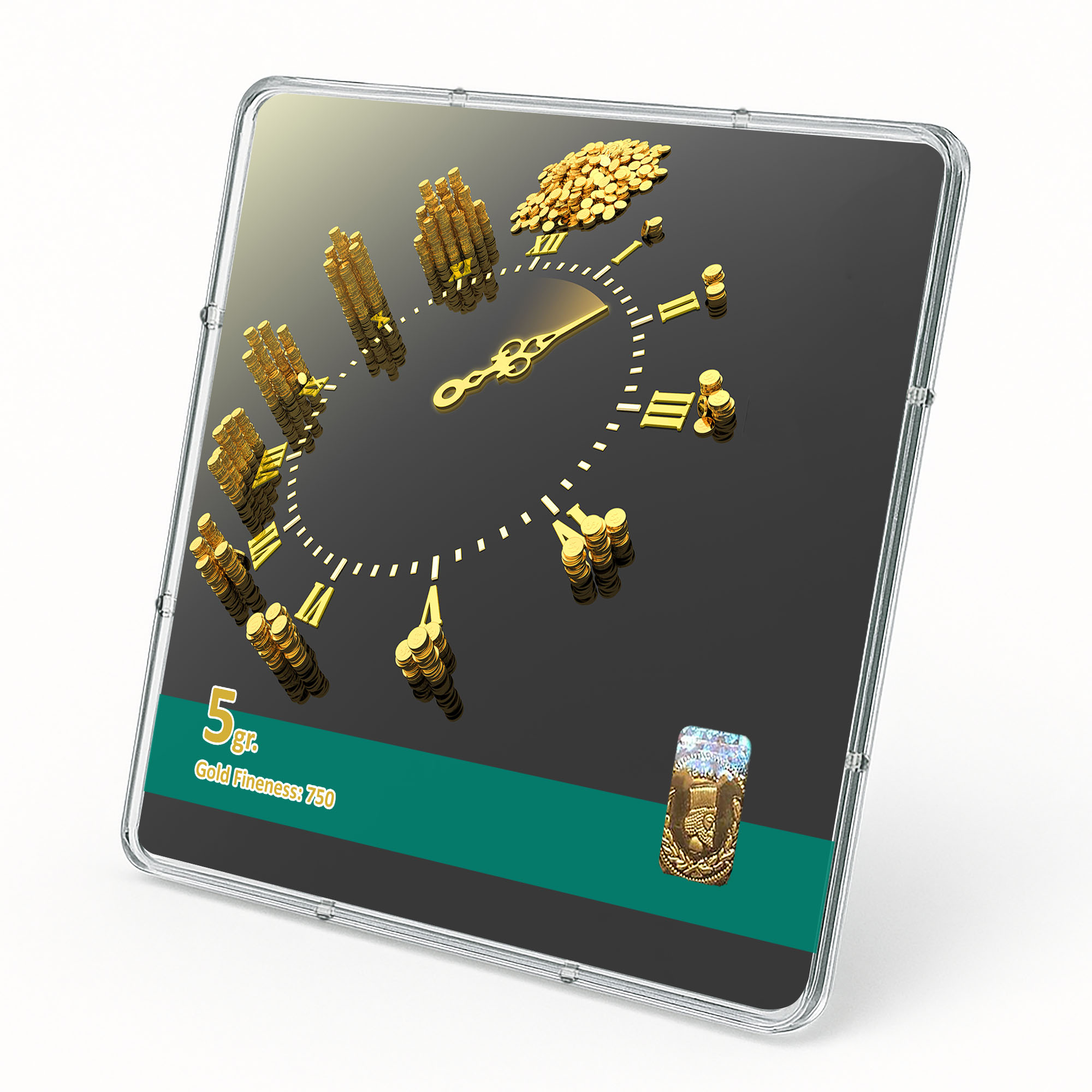 شمش طلا 18 عیار طلاشاپ مدل سکه و شمش کد BRF10008 - Image 2